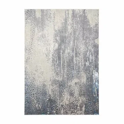 Weave & Wander Aurelian Modern Watercolor 8"x10" Indoor Rectangular Area Rug In Gray