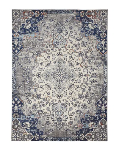 WEAVE & WANDER WEAVE & WANDER BELLINI TRANSITIONAL MEDALLION ACCENT RUG