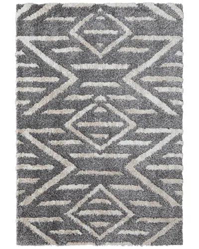 Weave & Wander Caide Transitional Diamond Accent Rug In Multi
