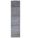 Weave & Wander Caldecott Transitional Stripes Runner Rug In Blue