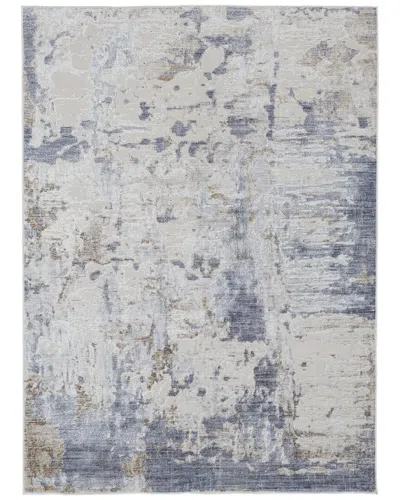 Weave & Wander Corben Transitional Abstract Accent Rug In Ivory