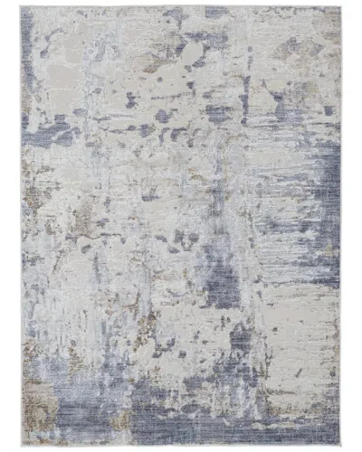 Weave & Wander Corben Transitional Abstract Accent Rug In White