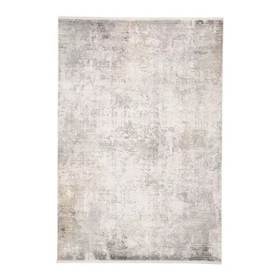 Weave & Wander Danica Abstract Indoor Rectangular Accent Rug In Gray