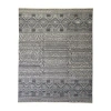 Weave & Wander Eckhart Geometric Hand Knotted Indoor Rectangle Accent Rugs In Gray