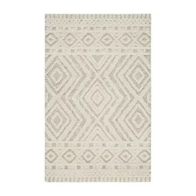Weave & Wander Elika Geometric Hand Tufted Indoor Rectangle Area Rugs In Neutral