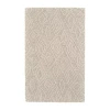 Weave & Wander Fadden Geometric Hand Tufted Indoor Rectangle Accent Rugs In White