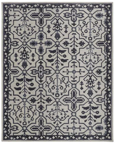 Weave & Wander Faris Traditional Oriental Accent Rug In Black