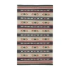 Weave & Wander Galvin Stripe Flatweave Reversible Indoor Rectangle Area Rugs In Multi
