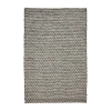 Weave & Wander Genet Solid Flatweave Indoor Rectangle Accent Rugs In Gray
