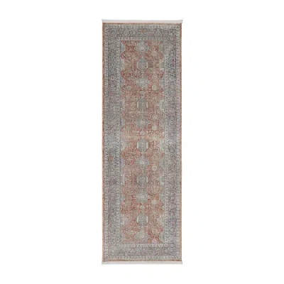 Weave & Wander Gilford Geometric Machine Made Indoor Rectangle Runners In Brown