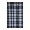 Weave & Wander Jens Plaid Flatweave Indoor Rectangle Area Rugs In Black