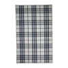 Weave & Wander Jens Plaid Flatweave Indoor Rectangle Area Rugs In White