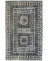 Weave & Wander Kezia Transitional Medallion Accent Rug In Ivory