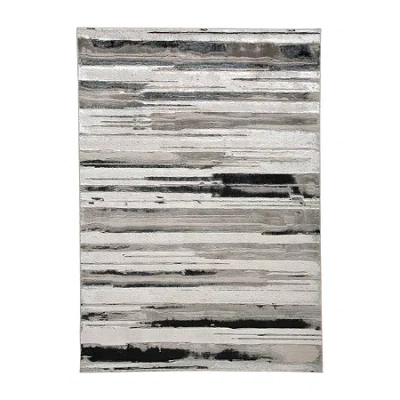 Weave & Wander Millie Abstract Indoor Rectangular Accent Rug In Multi
