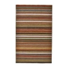 Weave & Wander Naida Stripe Flatweave Reversible Indoor Rectangle Area Rugs In Multi