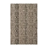 Weave & Wander Oliena Stripe Machine Made Indoor Rectangle Area Rugs In Brown