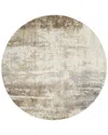 Weave & Wander Parker Transitional Abstract Accent Rug In Brown