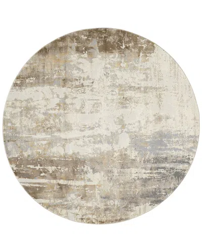 Weave & Wander Parker Transitional Abstract Accent Rug In Brown