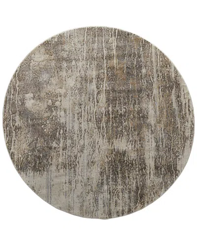 Weave & Wander Parker Transitional Abstract Accent Rug In Brown