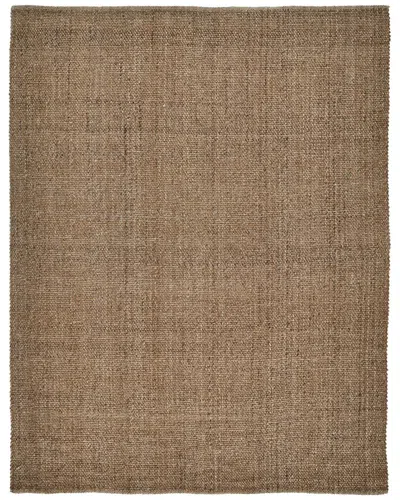 Weave & Wander Siona Transitional Solid Area Rug In Brown