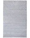 Weave & Wander Tatem Transitional Solid Accent Rug In Blue