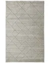 Weave & Wander Tatem Transitional Solid Accent Rug In Brown