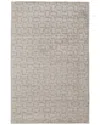 Weave & Wander Tatem Transitional Solid Accent Rug In Gray