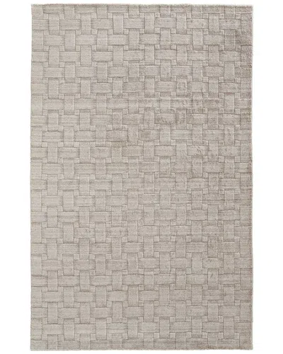 Weave & Wander Tatem Transitional Solid Accent Rug In White