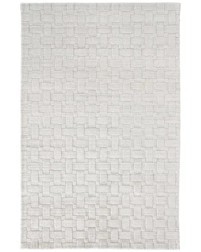 Weave & Wander Tatem Transitional Solid Accent Rug In White