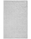 Weave & Wander Tatem Transitional Solid Accent Rug In Gray