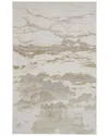 WEAVE & WANDER WEAVE & WANDER TRIPOLI MODERN ABSTRACT POLYESTER & POLYPROPYLENE ACCENT RUG