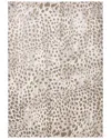 WEAVE & WANDER WEAVE & WANDER VANHORN MODERN ANIMAL PRINT POLYPROPYLENE & POLYESTER AREA RUG