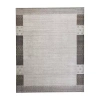 Weave & Wander Yurie Solid Hand Knotted Indoor Rectangle Area Rugs In Gray
