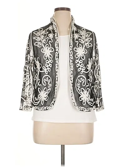 Pre-owned Weavz Kimono In Silver