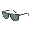 Web Black Men Sunglasses In Green