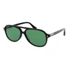 Web Acetate Men's Sunglasses In Black