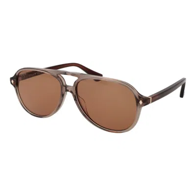 Web Acetate Men's Sunglasses In Brown