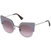 Web Eyewear Acetate Women's Sunglasses In Purple