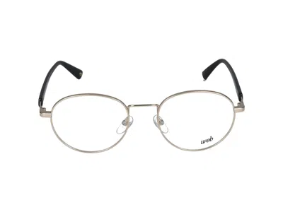 Web Eyewear Eyeglasses In Metallic