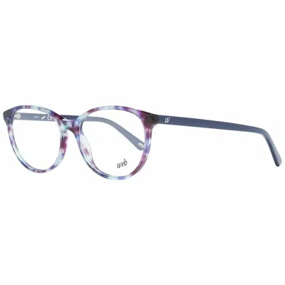 Web Eyewear Ladies' Spectacle Frame  We5214 54a55 Gbby2 In Multi