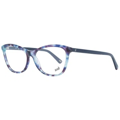 Web Eyewear Ladies' Spectacle Frame  We5215 54055 Gbby2 In Multi