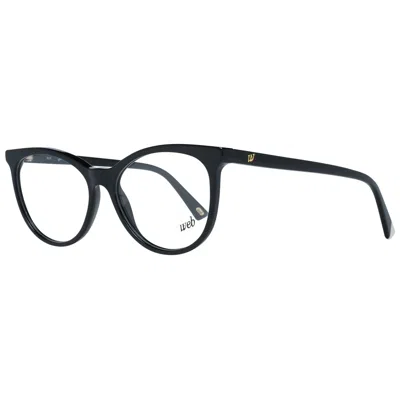 Web Eyewear Ladies' Spectacle Frame  We5342 53001 Gbby2 In Black
