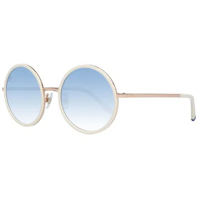 Web Eyewear Ladies' Sunglasses  We0200a  52 Mm Gbby2 In Gold