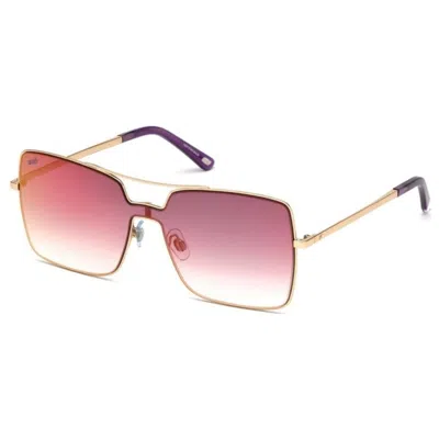 Web Eyewear Ladies' Sunglasses  We0201a Gbby2 In Pink