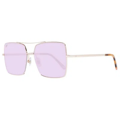 Web Eyewear Ladies' Sunglasses  We0210-33e  57 Mm Gbby2 In Pink