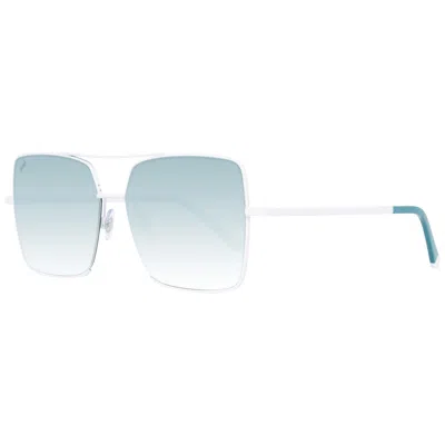 Web Eyewear Ladies' Sunglasses  We0210a  57 Mm Gbby2 In Blue