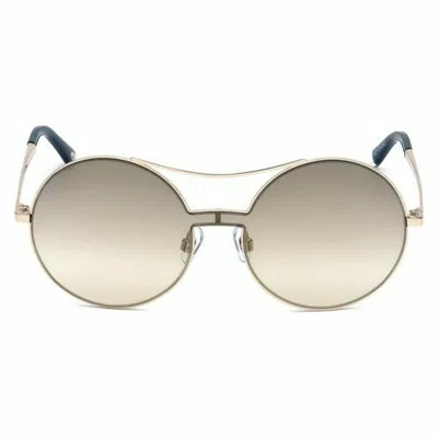 Web Eyewear Ladies' Sunglasses  We0211 0028g Gbby2 In Gold