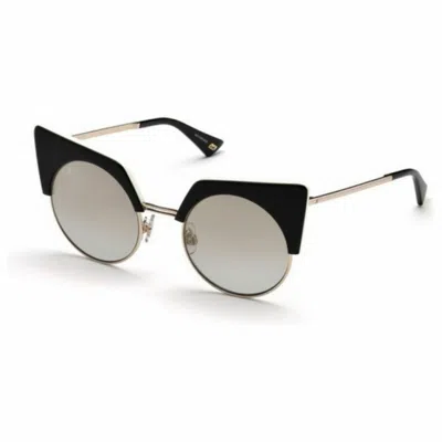 Web Eyewear Ladies' Sunglasses  We0229 4905c Gbby2 In Gold