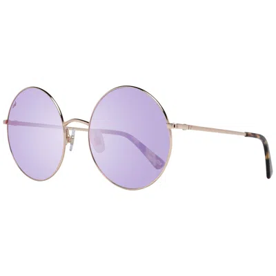 Web Eyewear Ladies' Sunglasses  We0244  58 Mm Gbby2 In Purple