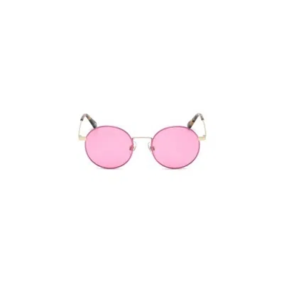 Web Eyewear Ladies' Sunglasses  We0254  49 Mm Gbby2 In Pink